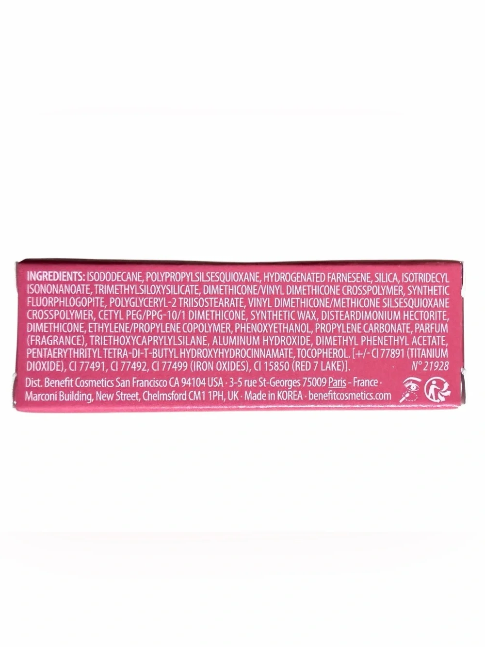 BENEFIT COSMETICS Play Daze Airy Liquid Blush in Willa NIB